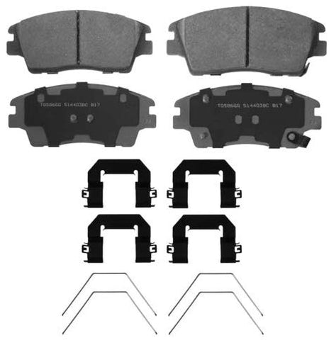 Wagner Brake Wagner ThermoQuiet QC1847 Ceramic Disc Brake Pad Set