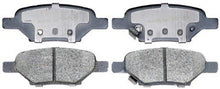 ACDelco 14D1033CH Advantage Ceramic Rear Disc Brake Pad Set