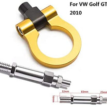 Epman Sport CNC Billet Aluminum Front/Rear European Car Tow Hook for VW Golf GTI 2010 TR-RTHLPH006 (Red1)