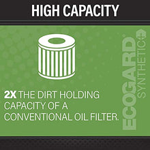 ECOGARD S11830 Premium Cartridge Engine Oil Filter for Synthetic Oil Compatible with Hyundai Accent 1.6L 2020-2021, Sonata 1.6L 2020-2021, Venue 1.6L 2020-2021, Elantra 1.6L 2021