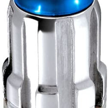 McGard 65002BC Chrome SplineDrive Lug Nuts with Blue Caps (M12 x 1.5 Thread Size) - Box of 50
