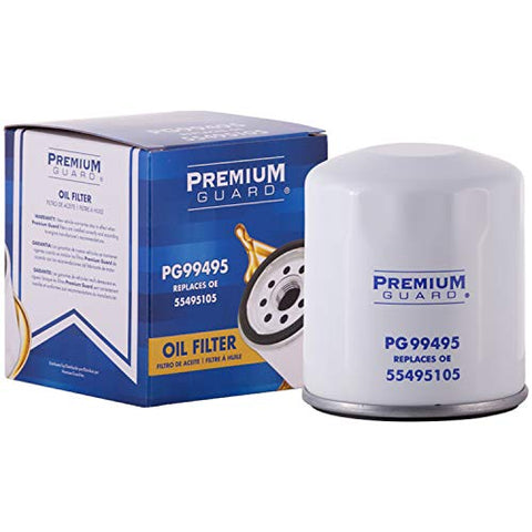 PG Oil Filter PG99495 | Fits 2019-21 Chevrolet Silverado 1500, 2019-22 Cadillac XT4, 2021-22 Chevrolet Trailblazer, 2020-22 Buick Encore GX, 2020-21 GMC Sierra 1500, 2020-22 Cadillac CT5