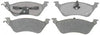 ACDelco 14D858M Advantage Semi-Metallic Rear Disc Brake Pad Set