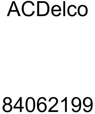 ACDelco 84062199 GM Original Equipment Alternator