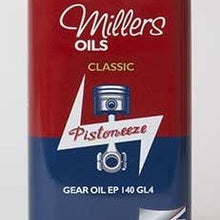 Millers Oils 7928JCT Classic Gear Oil EP 140 GL4, 1 liter can