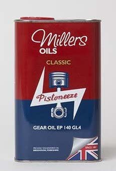 Millers Oils 7928JCT Classic Gear Oil EP 140 GL4, 1 liter can