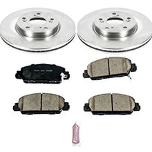 Power Stop KOE6777 Autospecialty Front Replacement Brake Kit-OE Brake Rotors & Ceramic Brake Pads