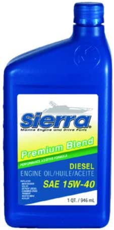 Sierra Oil Diesel 15w40 Qt @12 18-9553-2