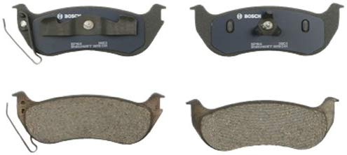 Bosch BP964 QuietCast Premium Semi-Metallic Disc Brake Pad Set For Select Ford Explorer, Explorer Sport Trac; Jeep Liberty, TJ, Wrangler; Mercury Mountaineer; Rear