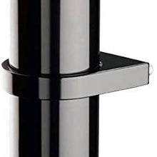 Billet Specialties BLK77109 8.75" Smooth Overflow Tank with Bracket, Black