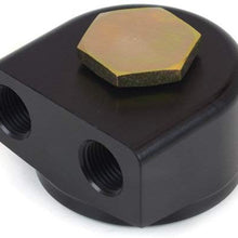 Canton Racing 22-595 Oil Filter (Aluminum Remote Adapter for Ford and Mopar 90 Degree Rotating)