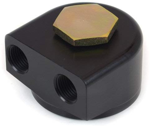 Canton Racing 22-595 Oil Filter (Aluminum Remote Adapter for Ford and Mopar 90 Degree Rotating)