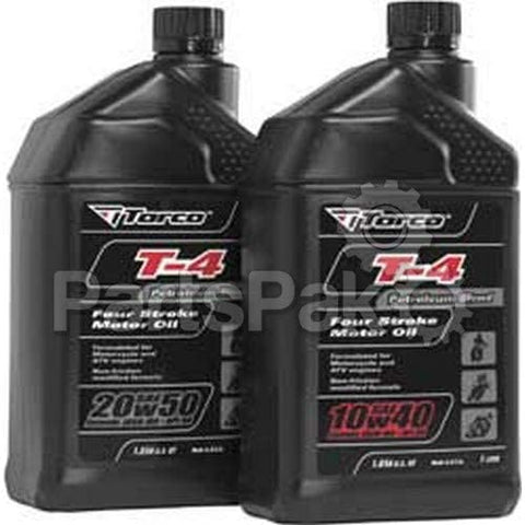 Torco T612050b 55g T-4 4-stroke Motor Oil 20w-50