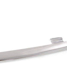 Bumper Trim Set of 2 Compatible with MERCEDES BENZ C300 2015-2016 Front Right Side and Left Side Outer Lower Chr