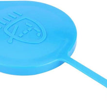 Ejoyous Car Windshield Washer Bottle Cap with Small Ring Cover with Exquisite Appearance for Accord Civic CRV CRX (Blue)