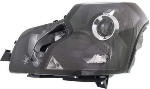 OE Replacement Driver Side Headlight Clear Lens With Bulb(s) for Cadillac - REPC100308