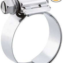 10 Pack Breeze 9408 Aero-Seal Liner Clamps with Stainless Screw Effective Diameter Range: 1/2" - 29/32" (13mm - 23mm)