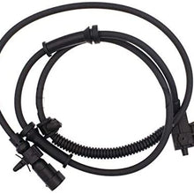 no logo RQBHD ABS Sensor Anti-Skid Brake Sensor Wheel Speed Sensor Front Left 56041317AB for Jeep Grand Cherokee WJ 1999-2004