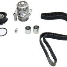 Timing Belt Kit compatible with Audi A4 / A4 Quattro 05-09 W/Water Pump 4 Cyl 2.0L Eng.