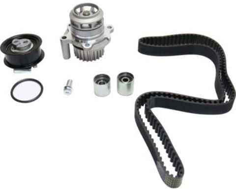 Timing Belt Kit compatible with Audi A4 / A4 Quattro 05-09 W/Water Pump 4 Cyl 2.0L Eng.