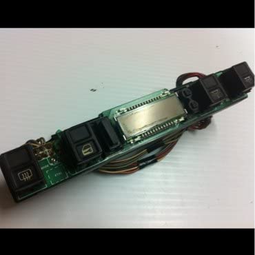 Oem Jaguar Xj6, Vdp 90-93 Digital Clock Display & Switch Assembly Control Panel DBC 6161