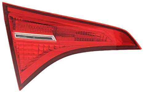 Koolzap For 17-19 Corolla Inner Taillight Taillamp Rear LED Tail Light w/Bulb Left Side