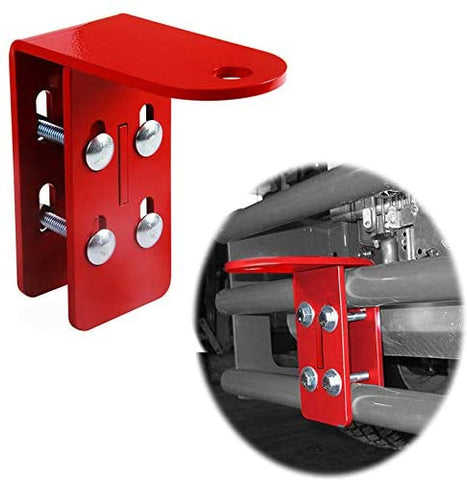 Lonwin Trailer Hitch Zero Turn Mower fit for Ferris & Simplicity IS5100Z, IS2000Z, IS1500Z, IS500Z, IS600Z, IS700Z Red