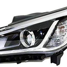 Partomotive For 15-17 Sonata Front Headlight Headlamp Xenon/HID Head Light Lamp Driver Side