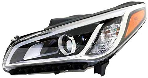 Koolzap For 15-17 Sonata Front Headlight Headlamp Xenon/HID Head Light Lamp Driver Side