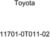 Toyota 11701-0T011-02 Engine Crankshaft Main Bearing