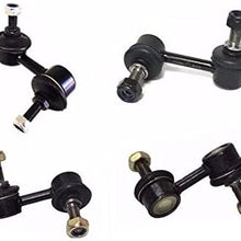 PartsW 4 Pc Suspension Kit for Acura EL Honda Civic Front & Rear Sway Bar End Links