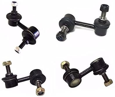 PartsW 4 Pc Suspension Kit for Acura EL Honda Civic Front & Rear Sway Bar End Links