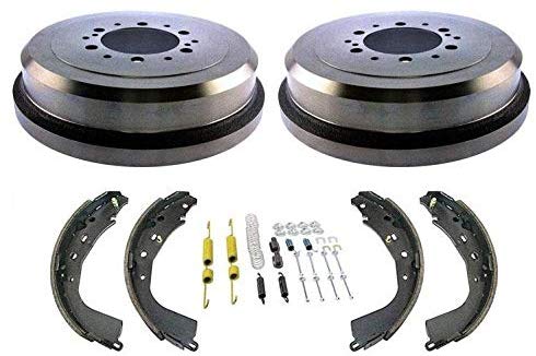 100% Brand New Rear Brake Drums Brake Shoes & Spring Kit for Toyota Tundra 03-06