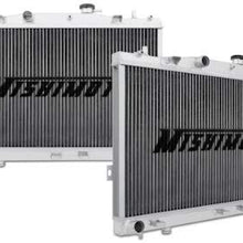 Mishimoto MMRAD-TIB-01 Hyundai Tiburon Performance Aluminum Radiator, 2003-2008, Silver