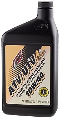 ATV/UTV Synthetic Engine Lubricant with Integrated Transmission, 32 Ounce Quart