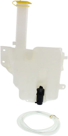 Windshield Washer Tank Assy compatible with Chrysler Sebring 01-06 W/Pump and Cap Convertible/Sedan