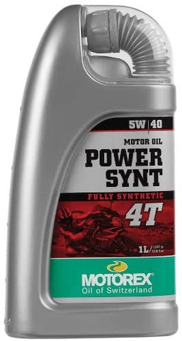 Motorex Fully 100% Synthetic Chemicals Top Speed 4T 10W40 - 1 Liter Oil 434-101/43