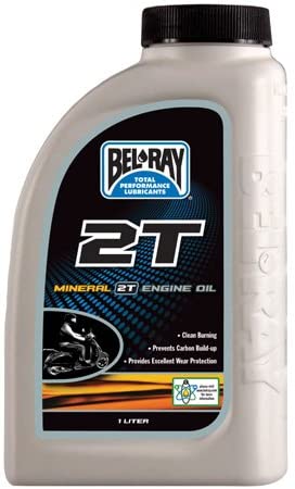 BEL-RAY 2T MINERAL ENGINE OIL (1L), Manufacturer: BEL-RAY, Manufacturer Part Number: 99010-B1LW-AD, Stock Photo - Actual parts may vary.