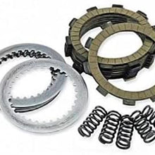 Outlaw Racing ORCS086 Complete Clutch Repair Rebuild Kit - Reinforced with Kevlar - Includes Springs Steel & Fiber Plates - Compatible with Suzuki GSX-R600 2006-2007