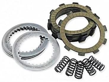 Outlaw Racing ORCS078 Complete Clutch Rebuild Kit- Reinforced with Kevlar- Includes Springs Steel & Fiber Plates - Compatible with Kawasak ZX1000 NINJA ZX-10R ABS 2011-2014 Suzuki GSX-R600 2004-2005