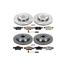 Power Stop KOE6707 Autospecialty Front and Rear Replacement Brake Kit-OE Brake Rotors & Ceramic Brake Pads