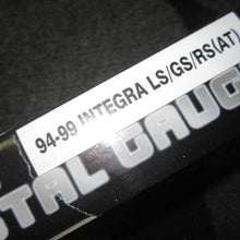 94 95 96 97 98 99 00 01 Acura Integra RS LS GS Automatic Transmission 7 Color White Face Glow Gauges Dash Light Kit -8K RPM