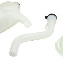 Windshield Washer Tank Assembly compatible with Orlando 12-14 W/Pump Inlet and Cap