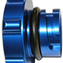 VMS RACING BLUE OIL CAP LS3 6.2L in Billet Aluminum Compatible with Chevy Corvette C6 V8 Engines 08-13 2008-2013