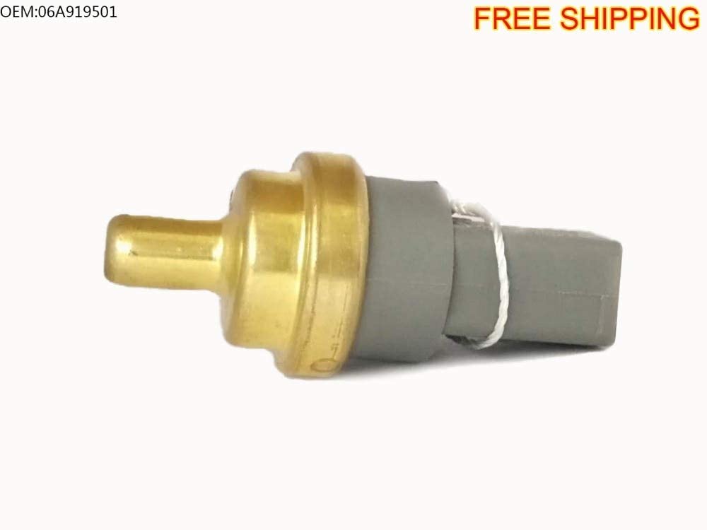 2-Pin Coolant Temperature Sensor OE 06A919501 A/ 06A91 501A/ 06A919501 For V W J etta Golf 4 5 6 Passat 6 A3 TT
