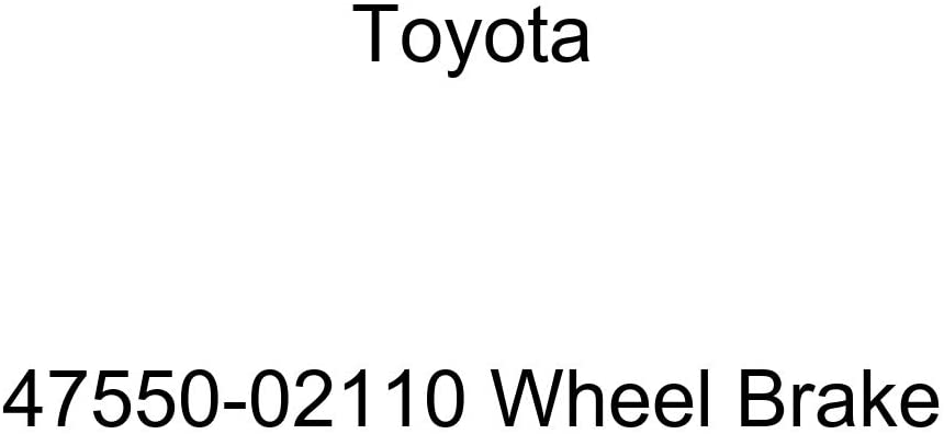 Genuine Toyota 47550-02110 Wheel Brake