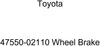 Genuine Toyota 47550-02110 Wheel Brake