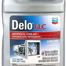 Chevron Delo 400 SDE 15W40 CK-4, 2.5 Gallon Jug, Single bundle with Delo ELC Antifreeze and Coolant Premixed 50/50