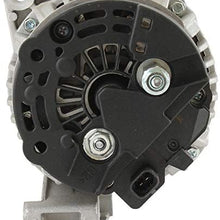 New Alternator Compatible with/Replacement for 3.6L(217) V6 BUICK ALLURE 06 07 08 0-124-425-063, AL8809N 1Clock 125Amp Internal Fan Type Clutch Pulley Type Internal Regulator CW Rotation 12V