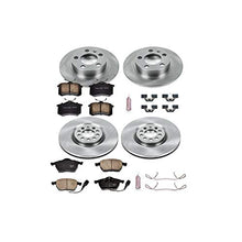 Power Stop KOE915 Autospecialty Front and Rear Replacement Brake Kit-OE Brake Rotors & Ceramic Brake Pads